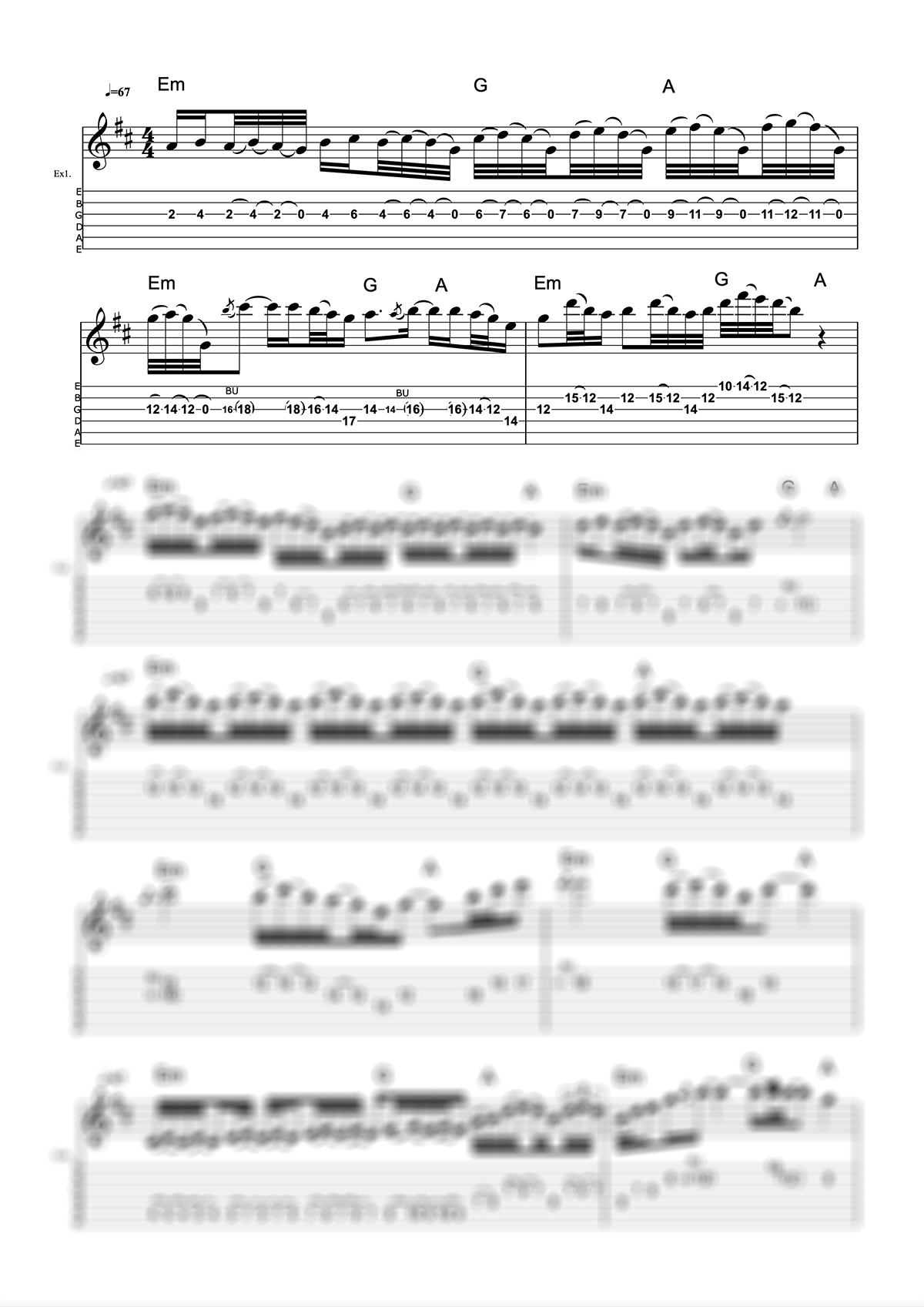 Alex Lifeson Notation Preview
