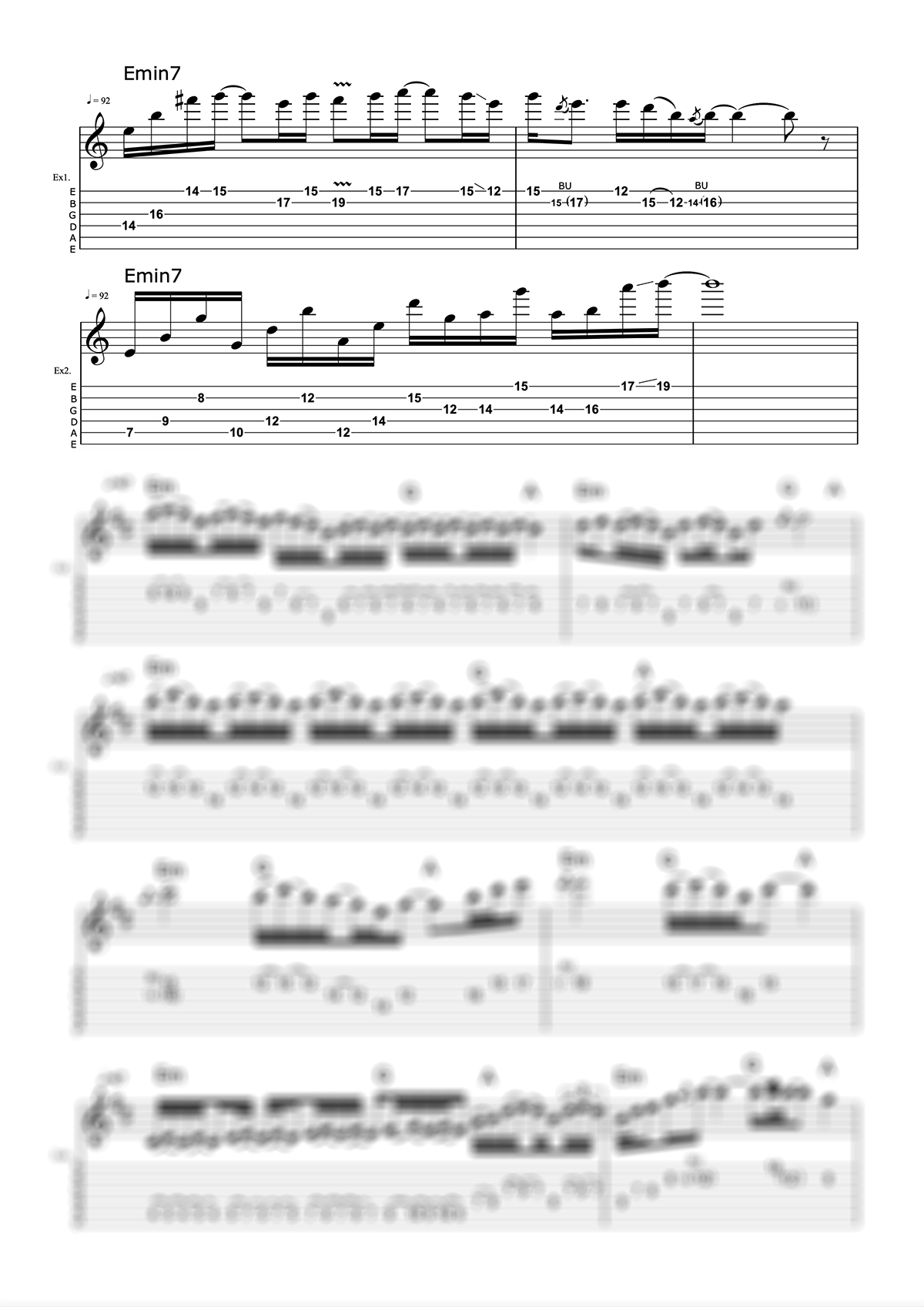 Eric Johnson Notation Preview