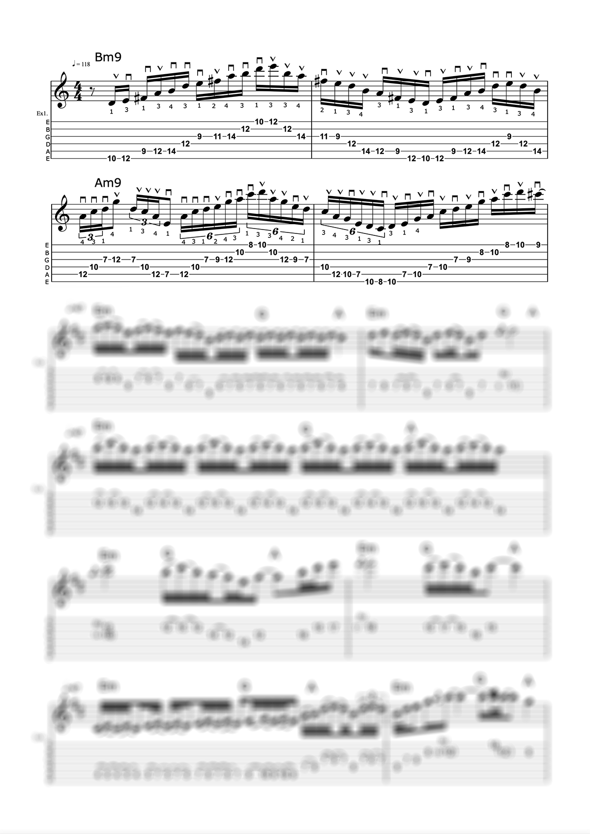 Frank Gambale Notation Preview